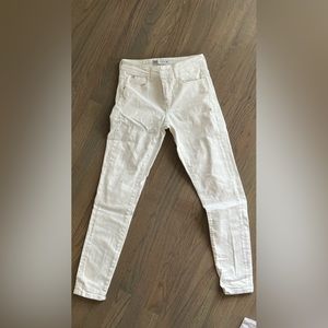 Zara petit white jeans